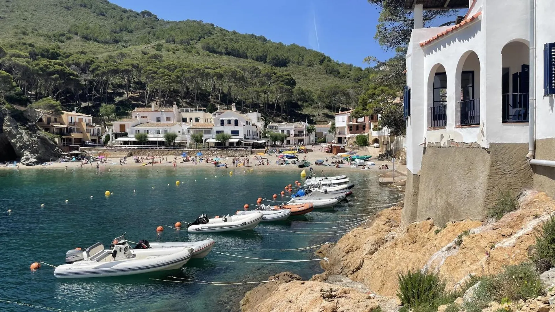 Casa La Borna Villa Begur Alpstuga